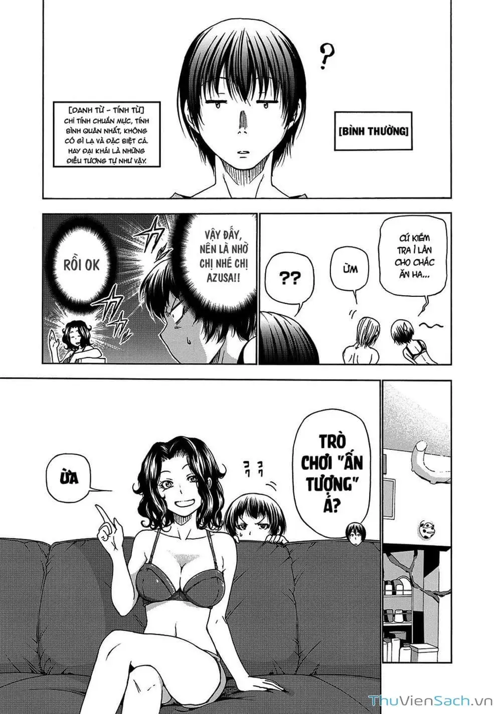 Truyện Tranh Cô Gái Thích Lặn - Grand Blue trang 3