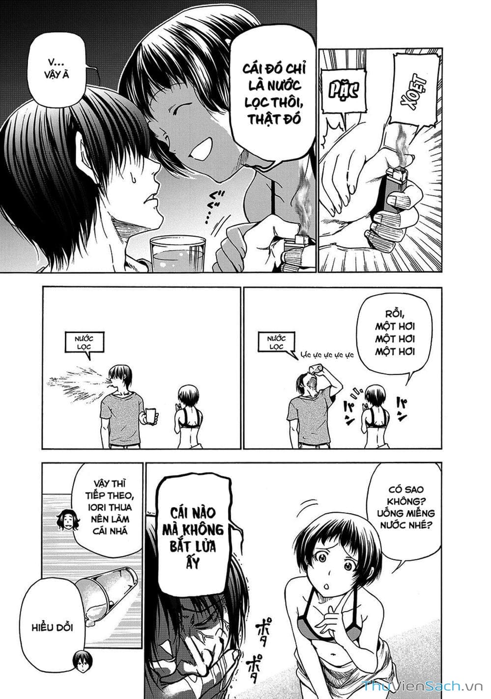 Truyện Tranh Cô Gái Thích Lặn - Grand Blue trang 3