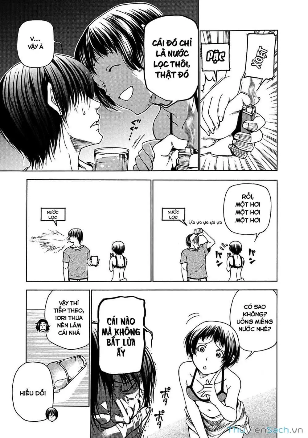 Truyện Tranh Cô Gái Thích Lặn - Grand Blue trang 3