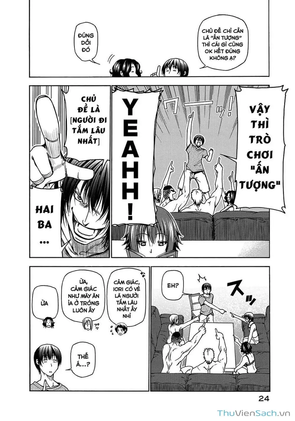 Truyện Tranh Cô Gái Thích Lặn - Grand Blue trang 3