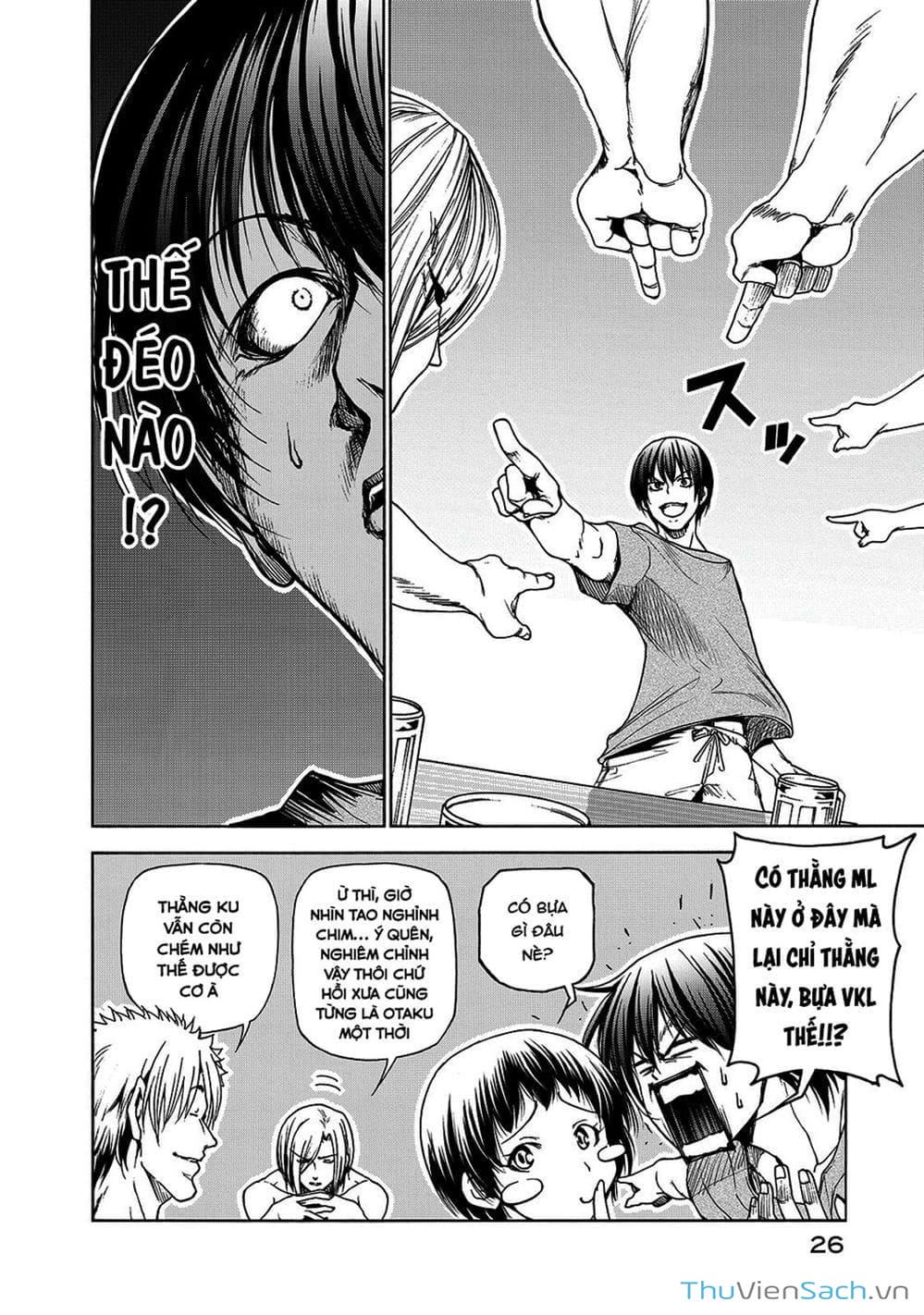 Truyện Tranh Cô Gái Thích Lặn - Grand Blue trang 3