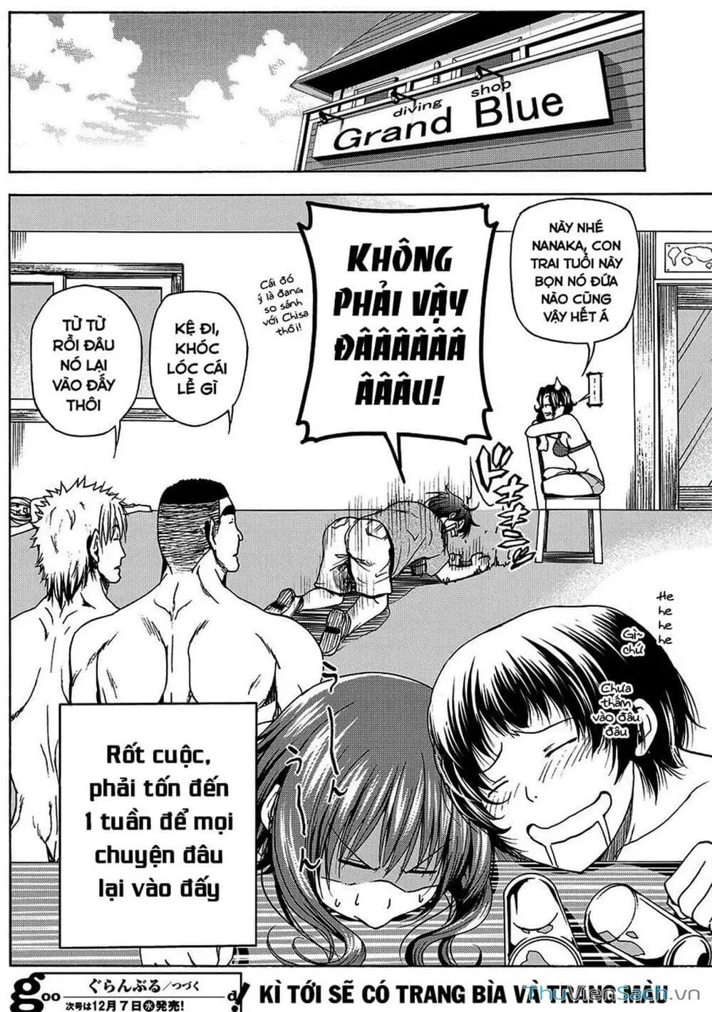 Truyện Tranh Cô Gái Thích Lặn - Grand Blue trang 3