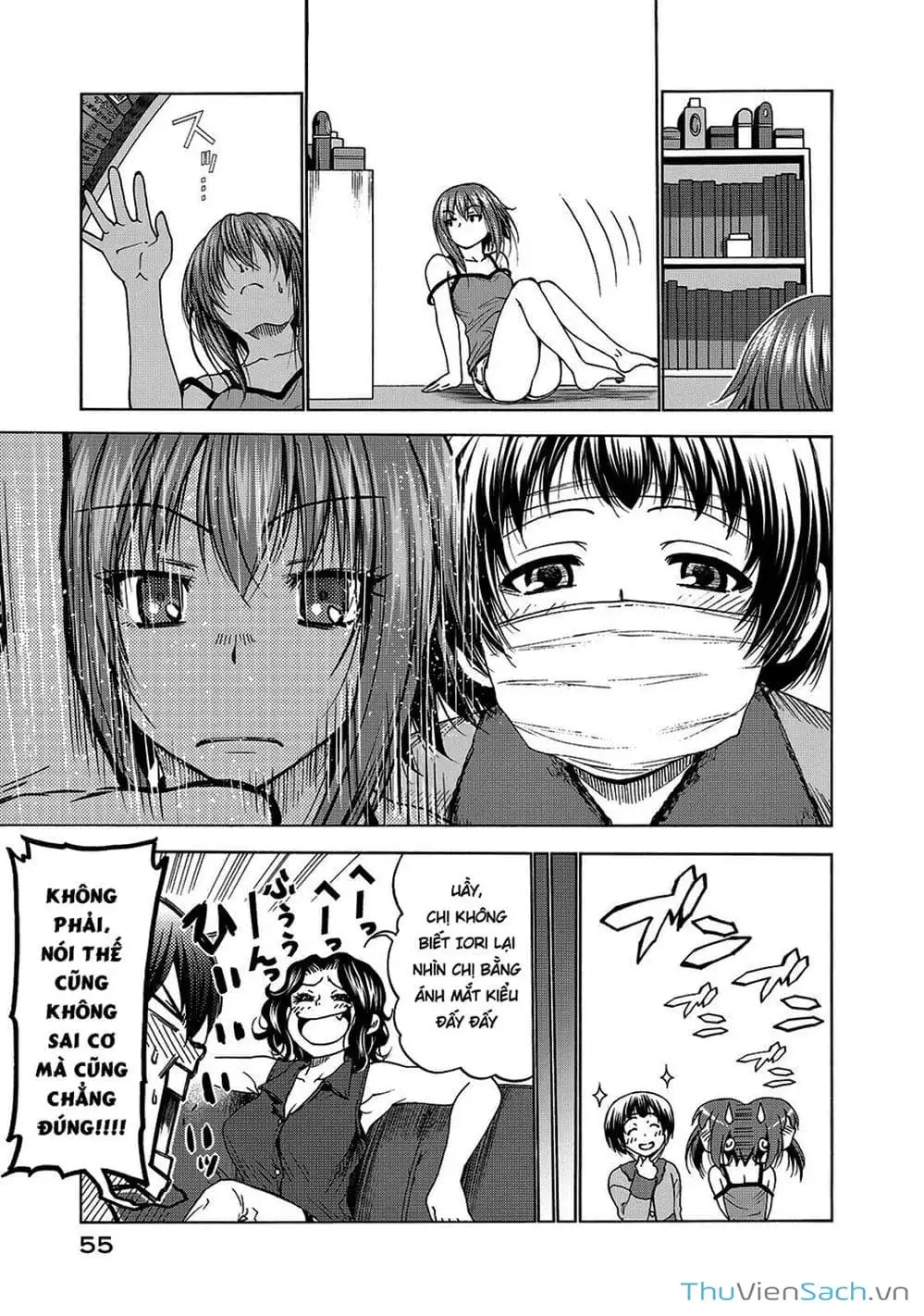 Truyện Tranh Cô Gái Thích Lặn - Grand Blue trang 3