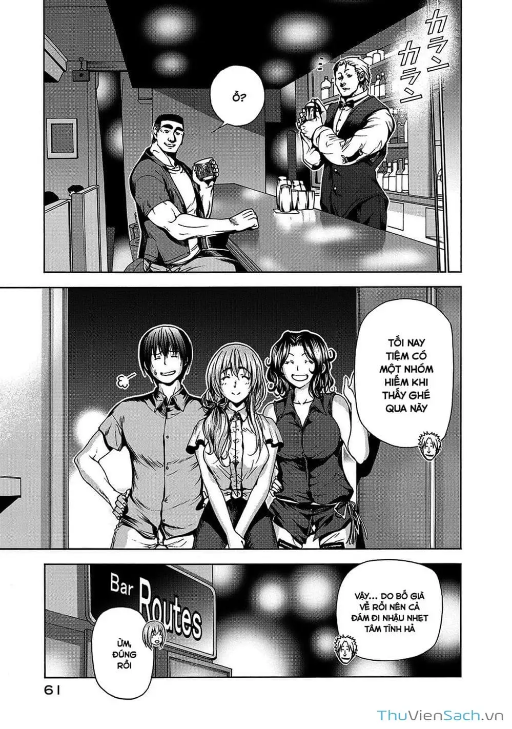 Truyện Tranh Cô Gái Thích Lặn - Grand Blue trang 3