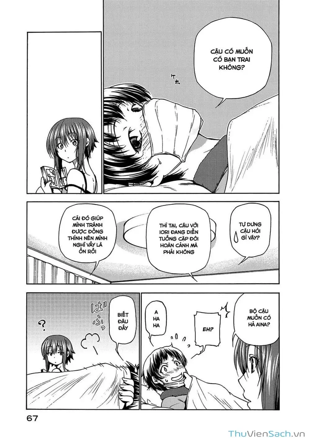 Truyện Tranh Cô Gái Thích Lặn - Grand Blue trang 3