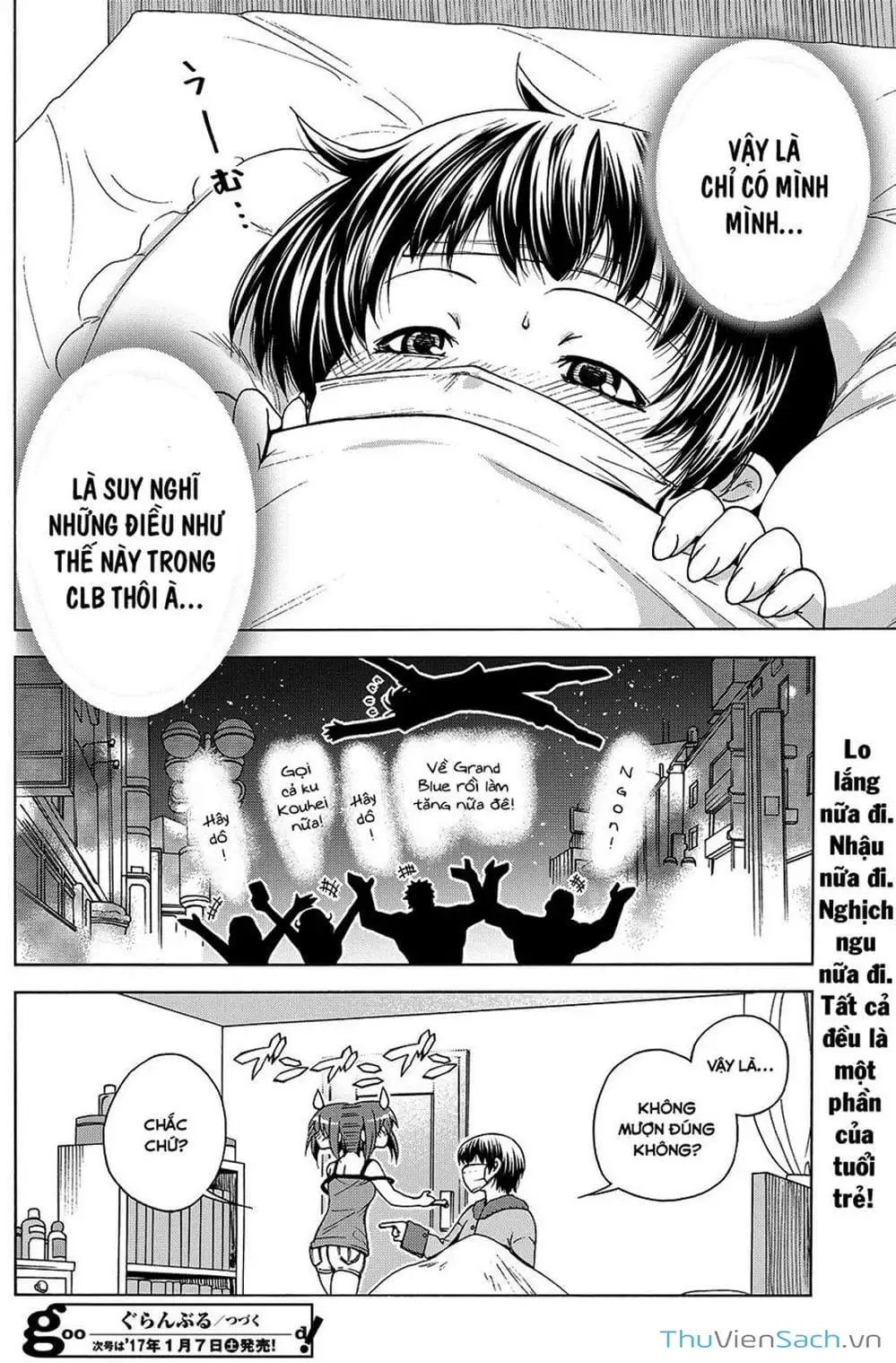 Truyện Tranh Cô Gái Thích Lặn - Grand Blue trang 3