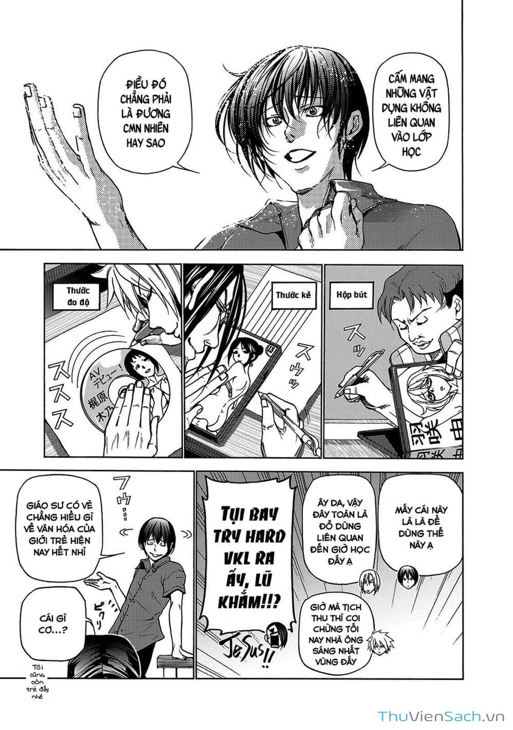 Truyện Tranh Cô Gái Thích Lặn - Grand Blue trang 3