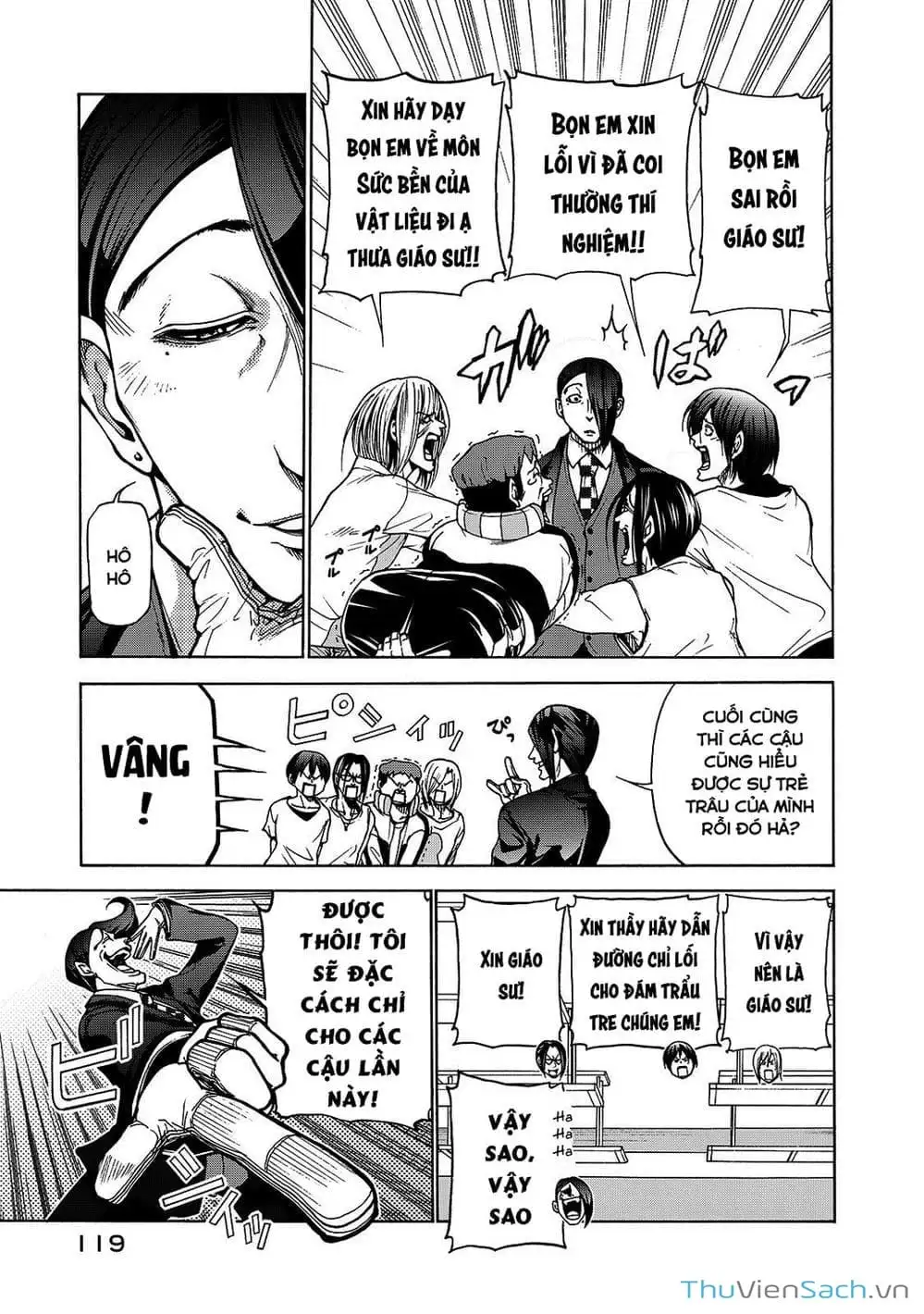 Truyện Tranh Cô Gái Thích Lặn - Grand Blue trang 3