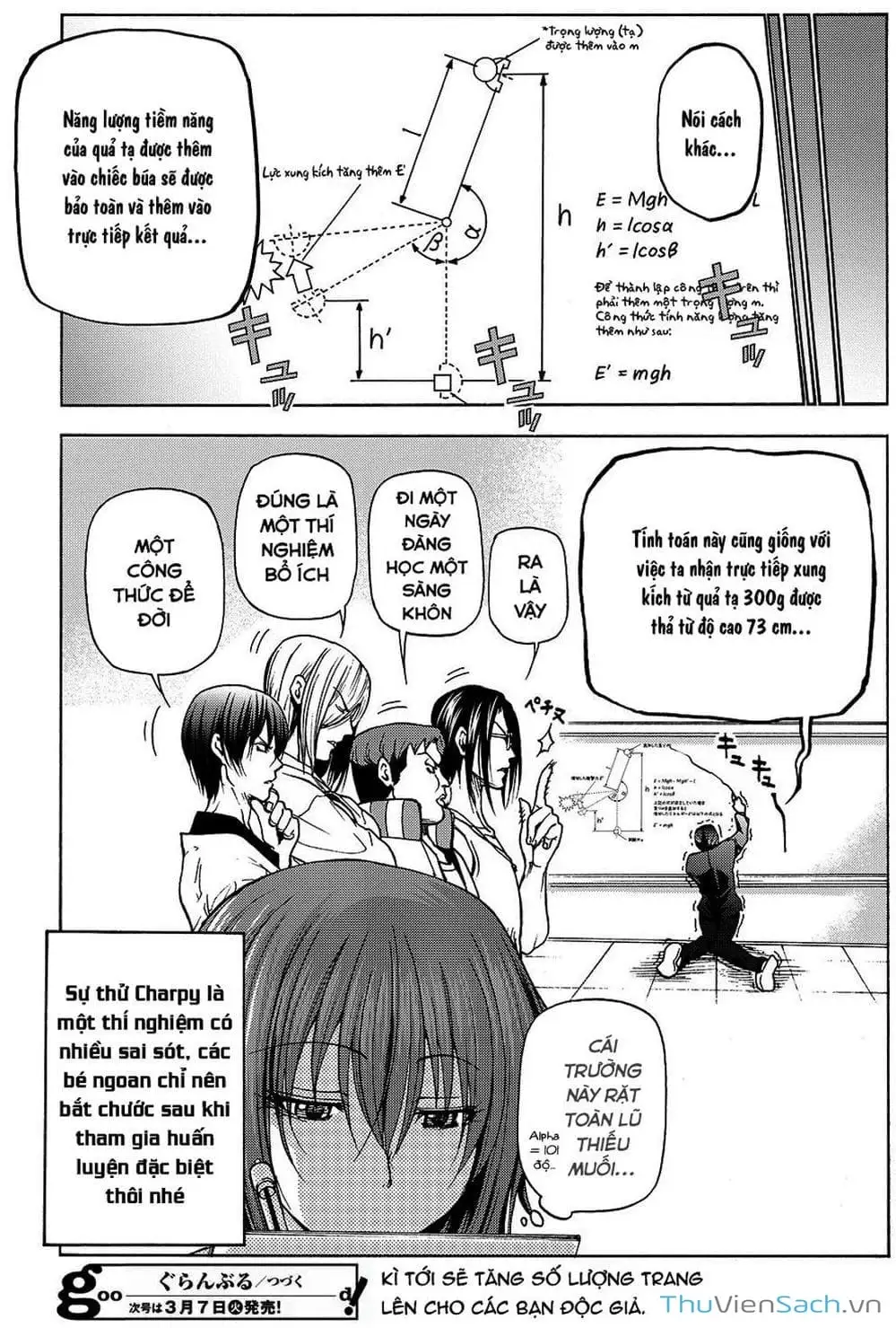 Truyện Tranh Cô Gái Thích Lặn - Grand Blue trang 3