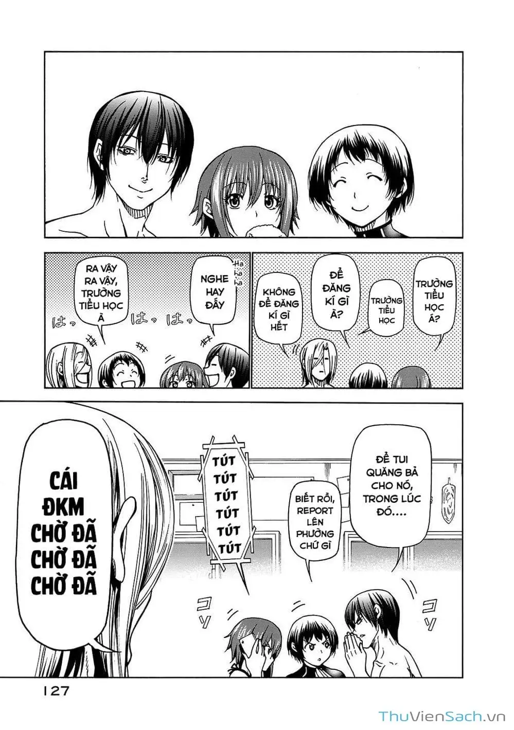 Truyện Tranh Cô Gái Thích Lặn - Grand Blue trang 3