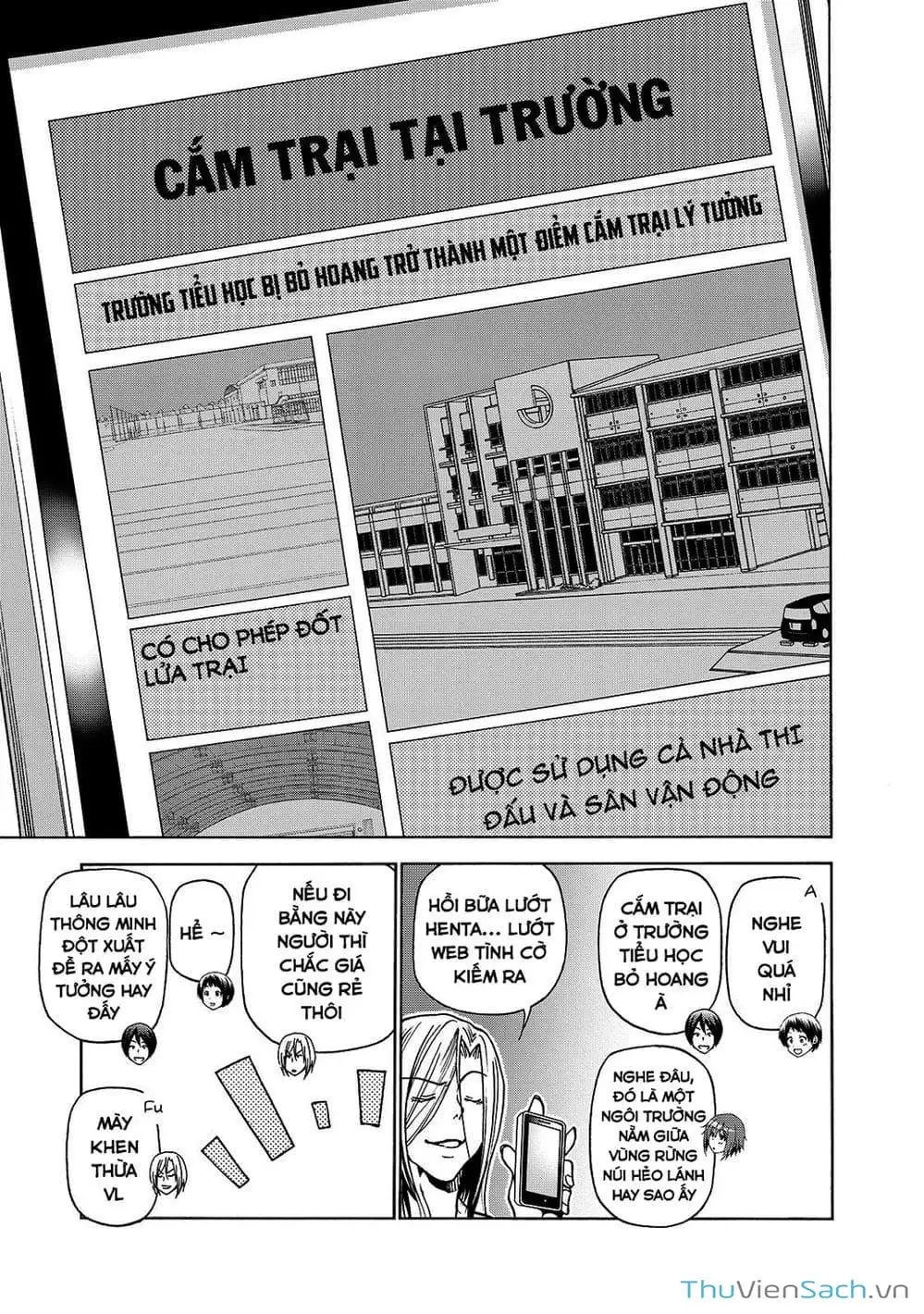 Truyện Tranh Cô Gái Thích Lặn - Grand Blue trang 3