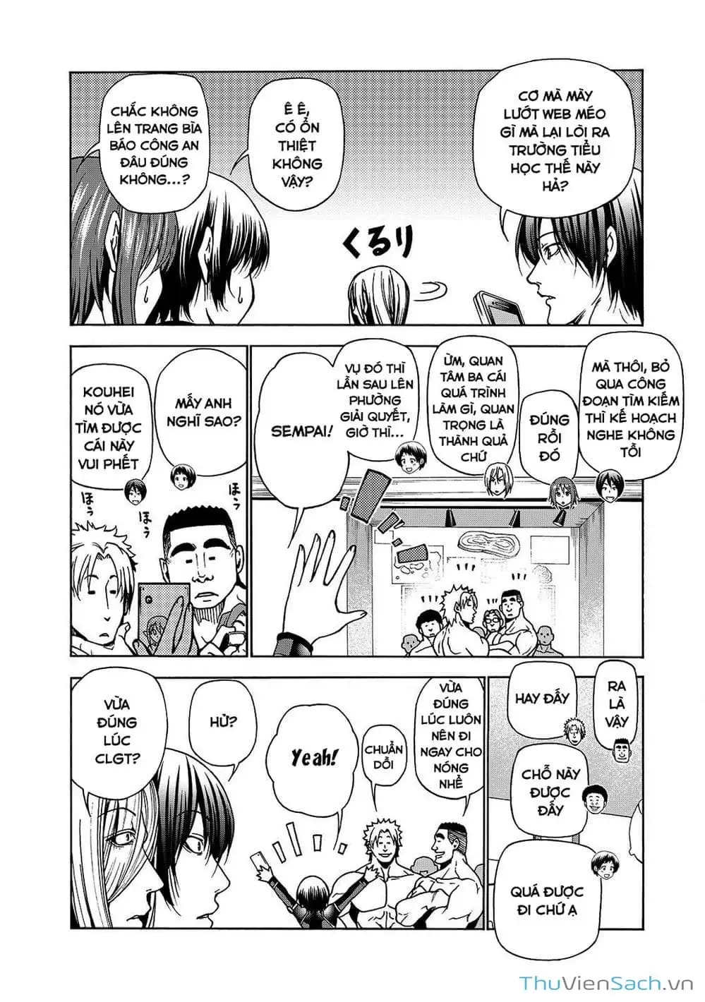 Truyện Tranh Cô Gái Thích Lặn - Grand Blue trang 3