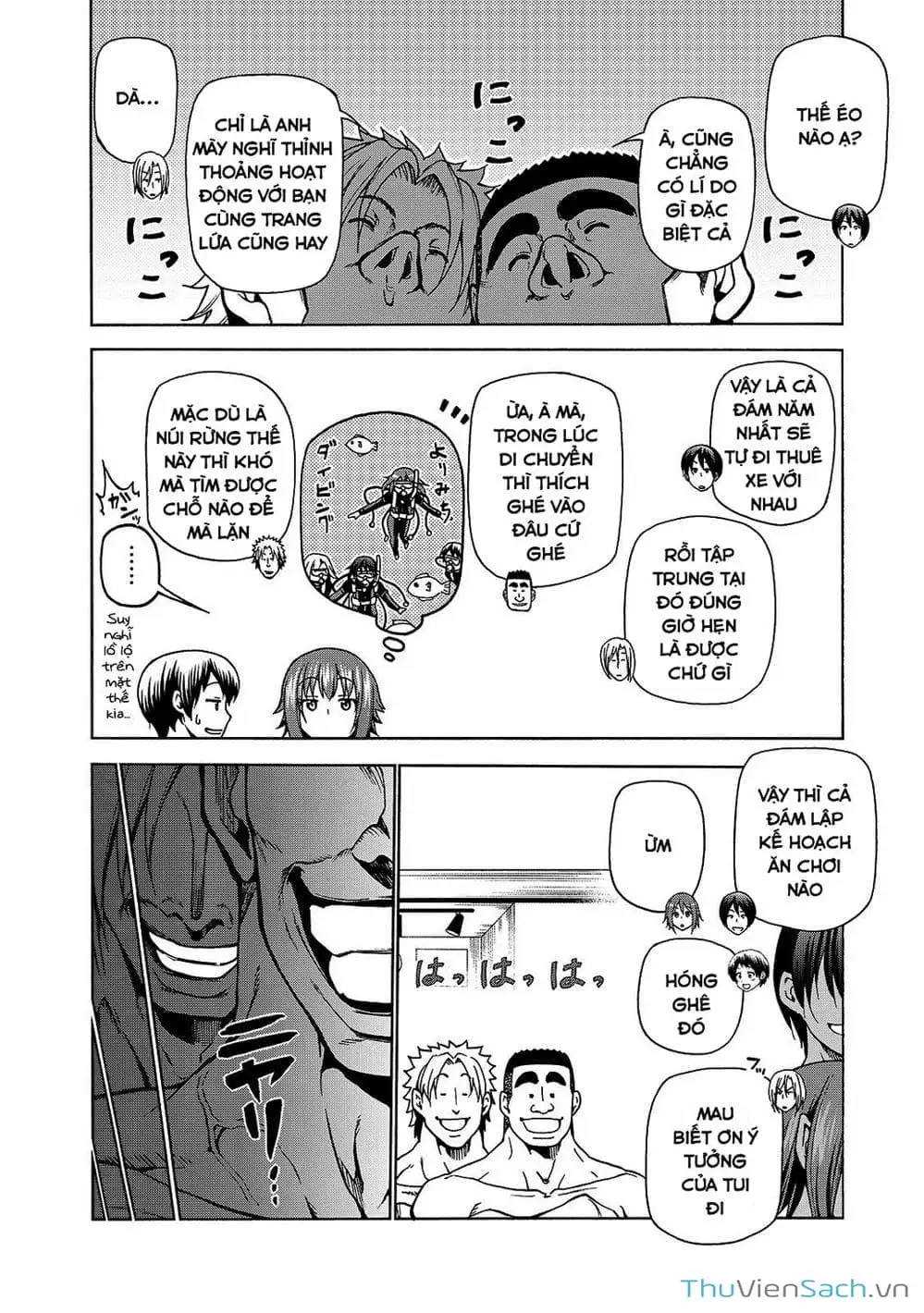 Truyện Tranh Cô Gái Thích Lặn - Grand Blue trang 3