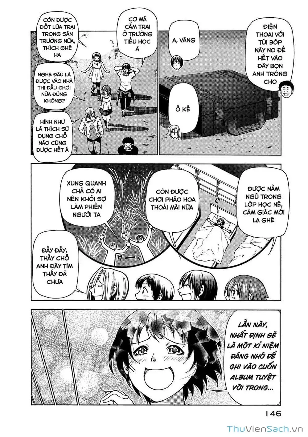 Truyện Tranh Cô Gái Thích Lặn - Grand Blue trang 3