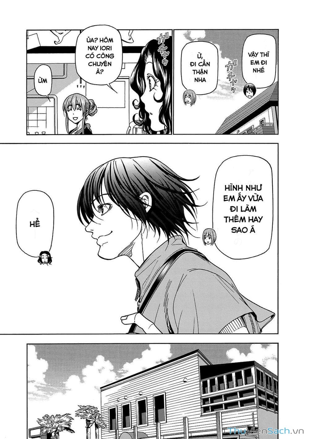 Truyện Tranh Cô Gái Thích Lặn - Grand Blue trang 3