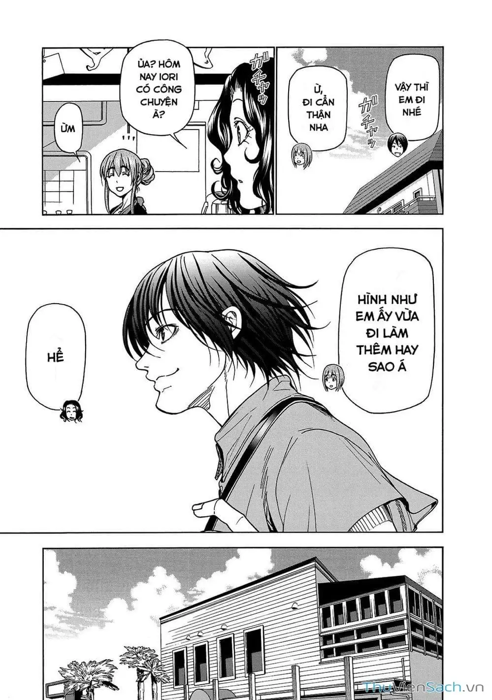 Truyện Tranh Cô Gái Thích Lặn - Grand Blue trang 3