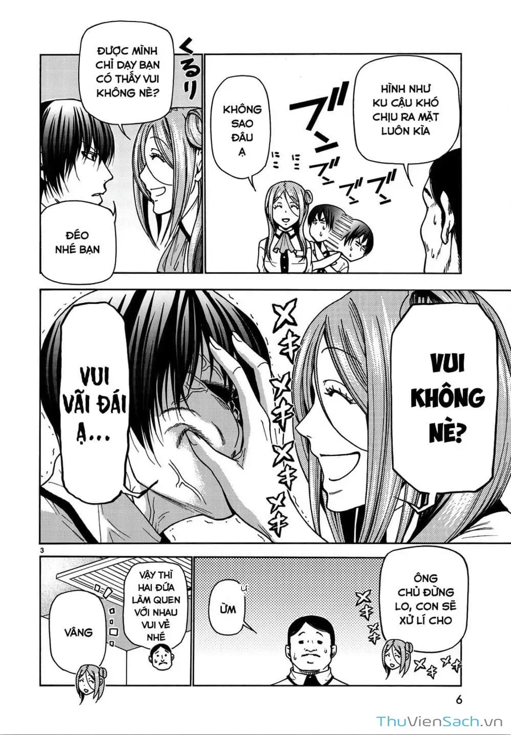 Truyện Tranh Cô Gái Thích Lặn - Grand Blue trang 3