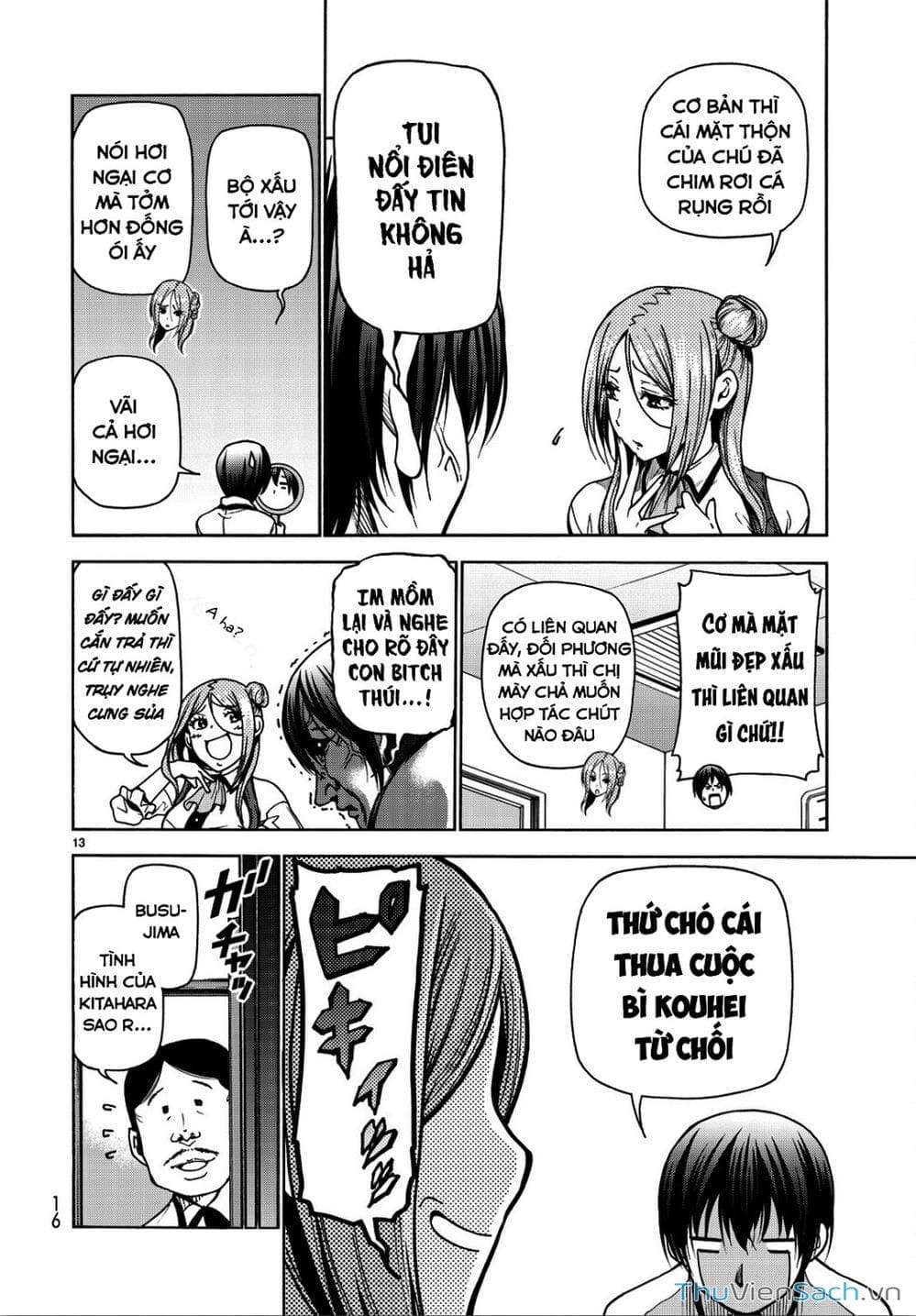 Truyện Tranh Cô Gái Thích Lặn - Grand Blue trang 3