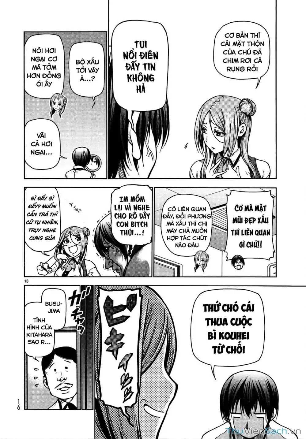 Truyện Tranh Cô Gái Thích Lặn - Grand Blue trang 3