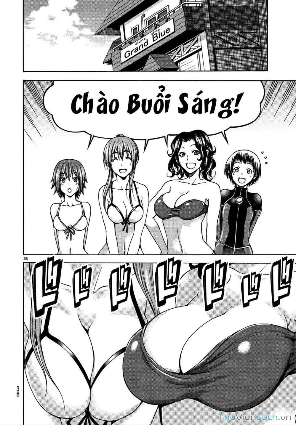 Truyện Tranh Cô Gái Thích Lặn - Grand Blue trang 3