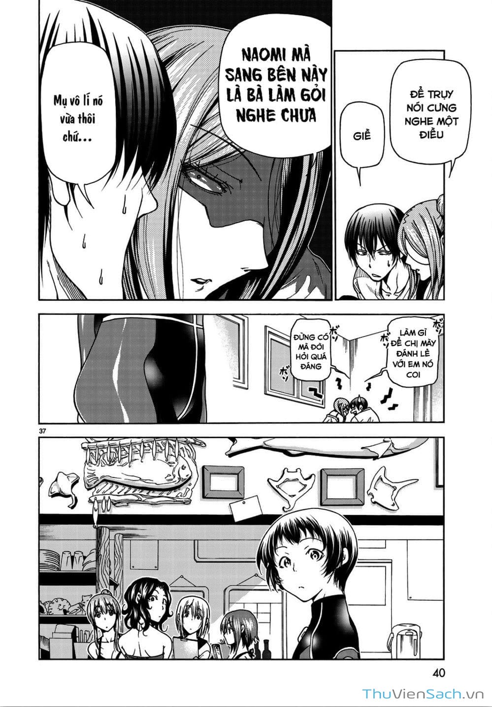 Truyện Tranh Cô Gái Thích Lặn - Grand Blue trang 3