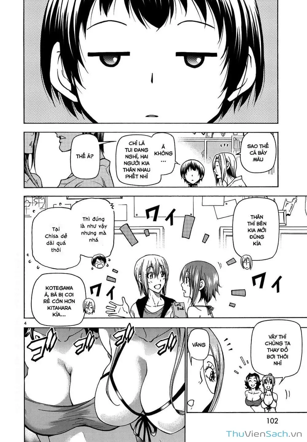 Truyện Tranh Cô Gái Thích Lặn - Grand Blue trang 3