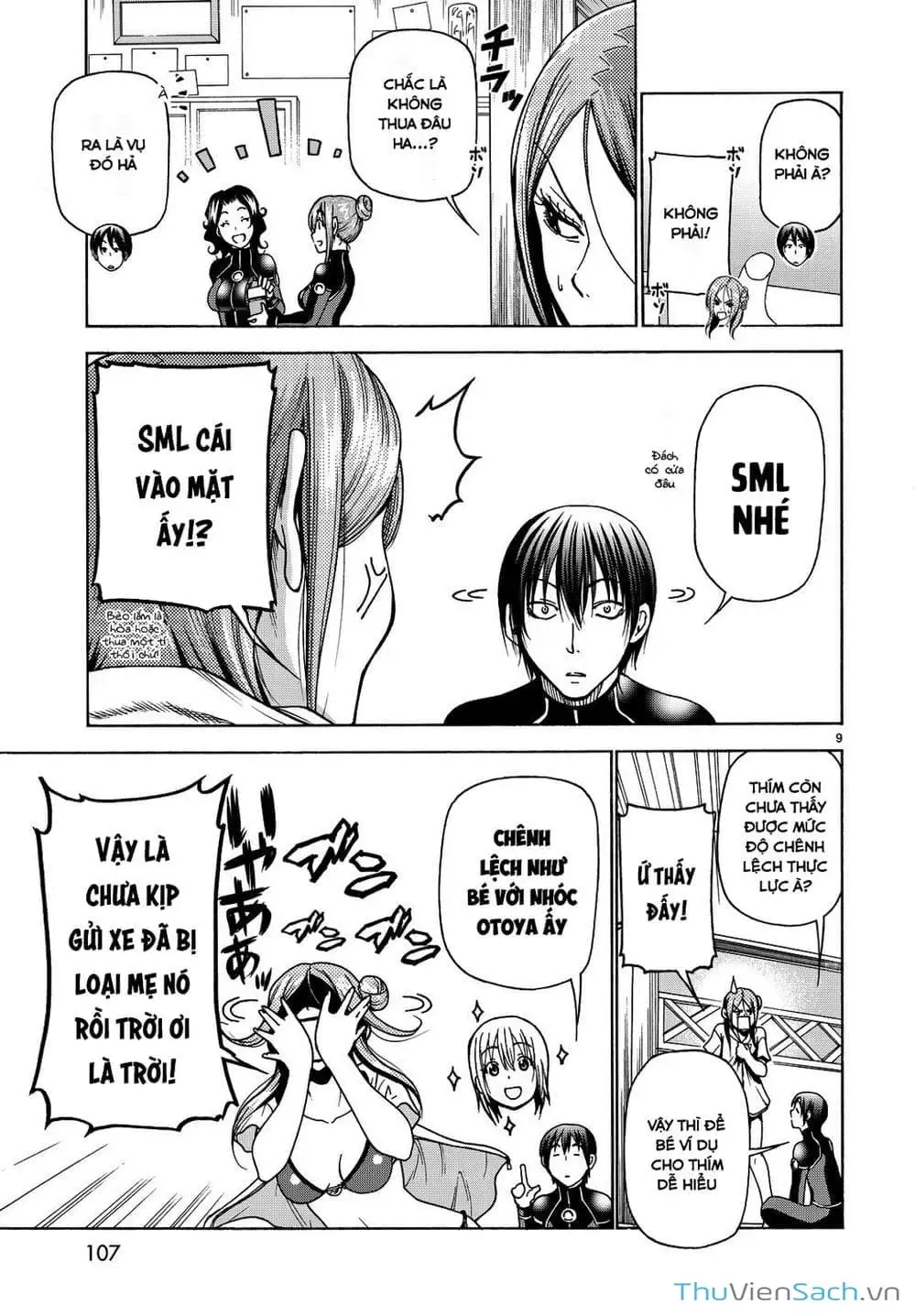 Truyện Tranh Cô Gái Thích Lặn - Grand Blue trang 3