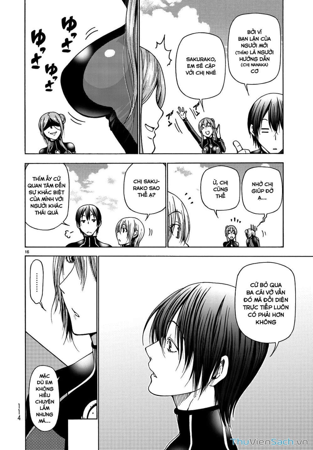 Truyện Tranh Cô Gái Thích Lặn - Grand Blue trang 3