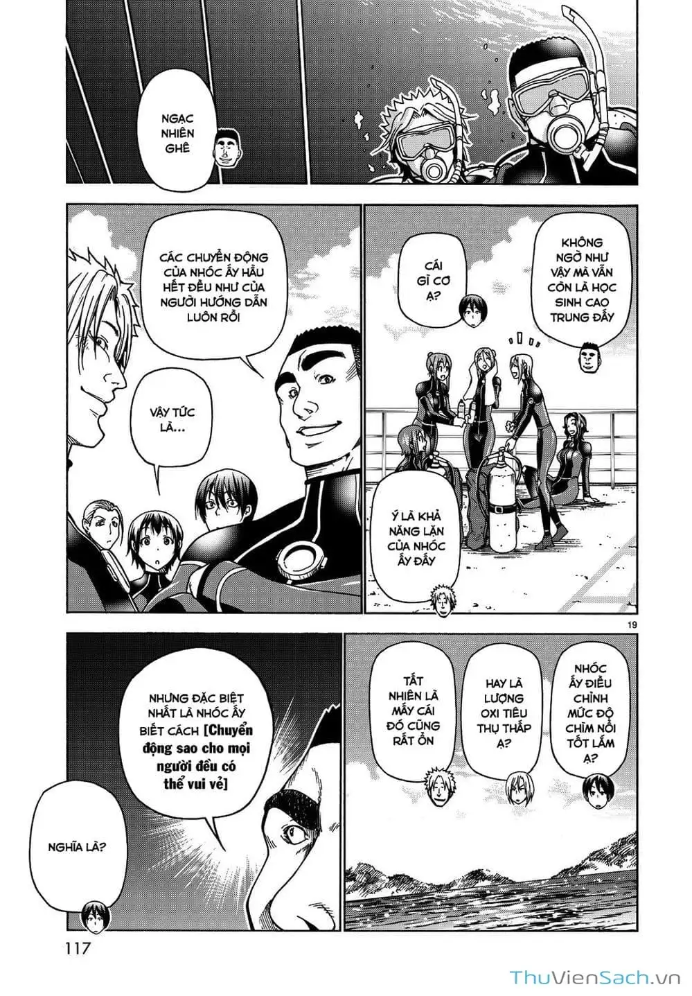 Truyện Tranh Cô Gái Thích Lặn - Grand Blue trang 3