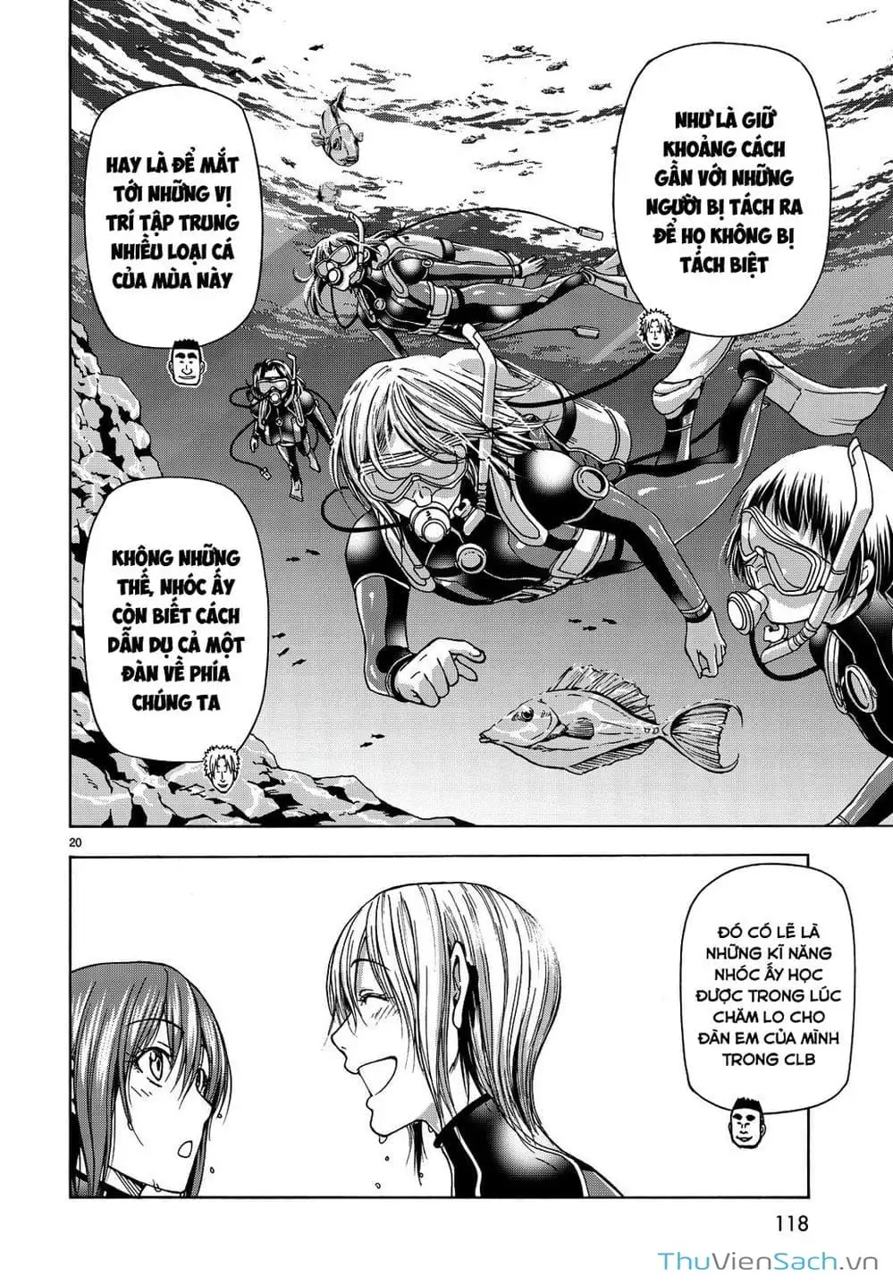 Truyện Tranh Cô Gái Thích Lặn - Grand Blue trang 3