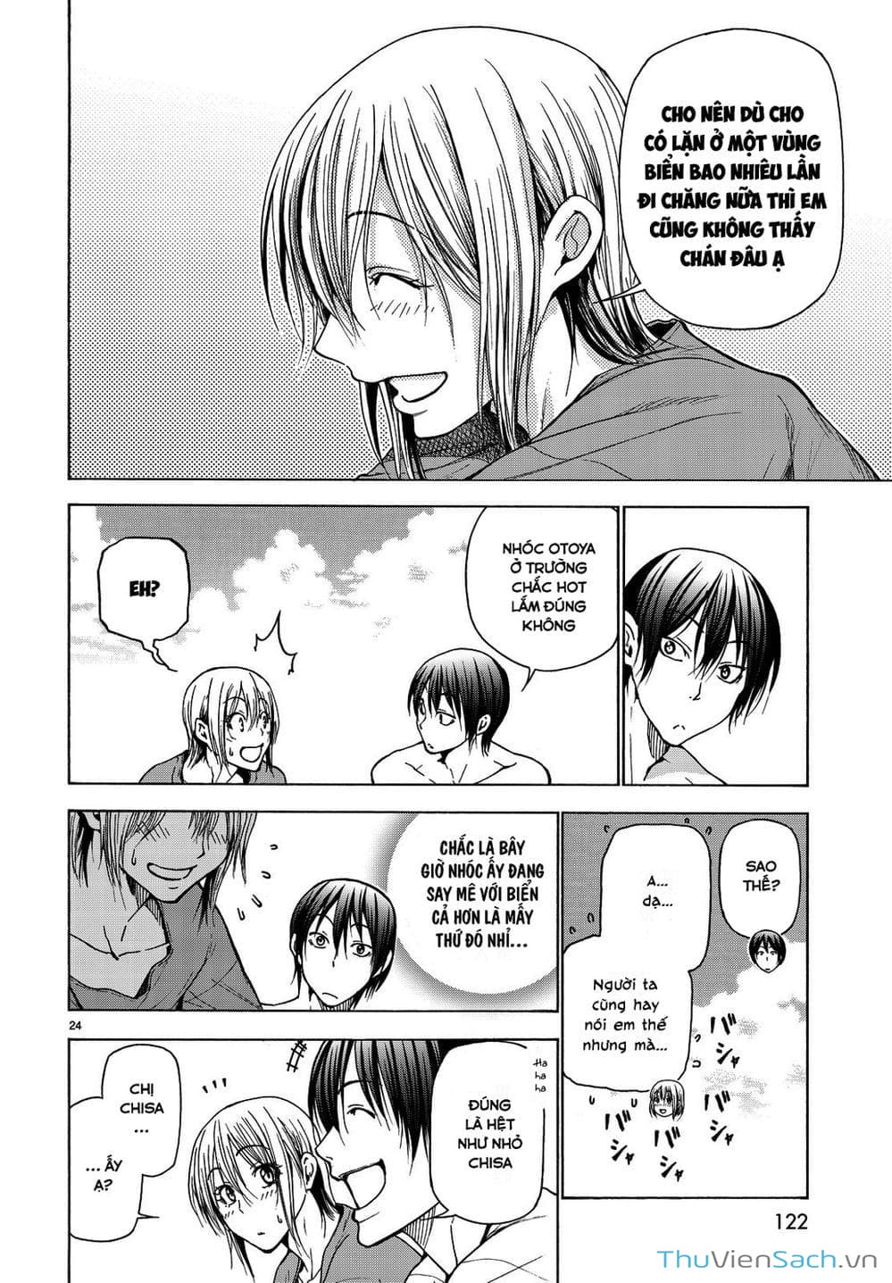 Truyện Tranh Cô Gái Thích Lặn - Grand Blue trang 3