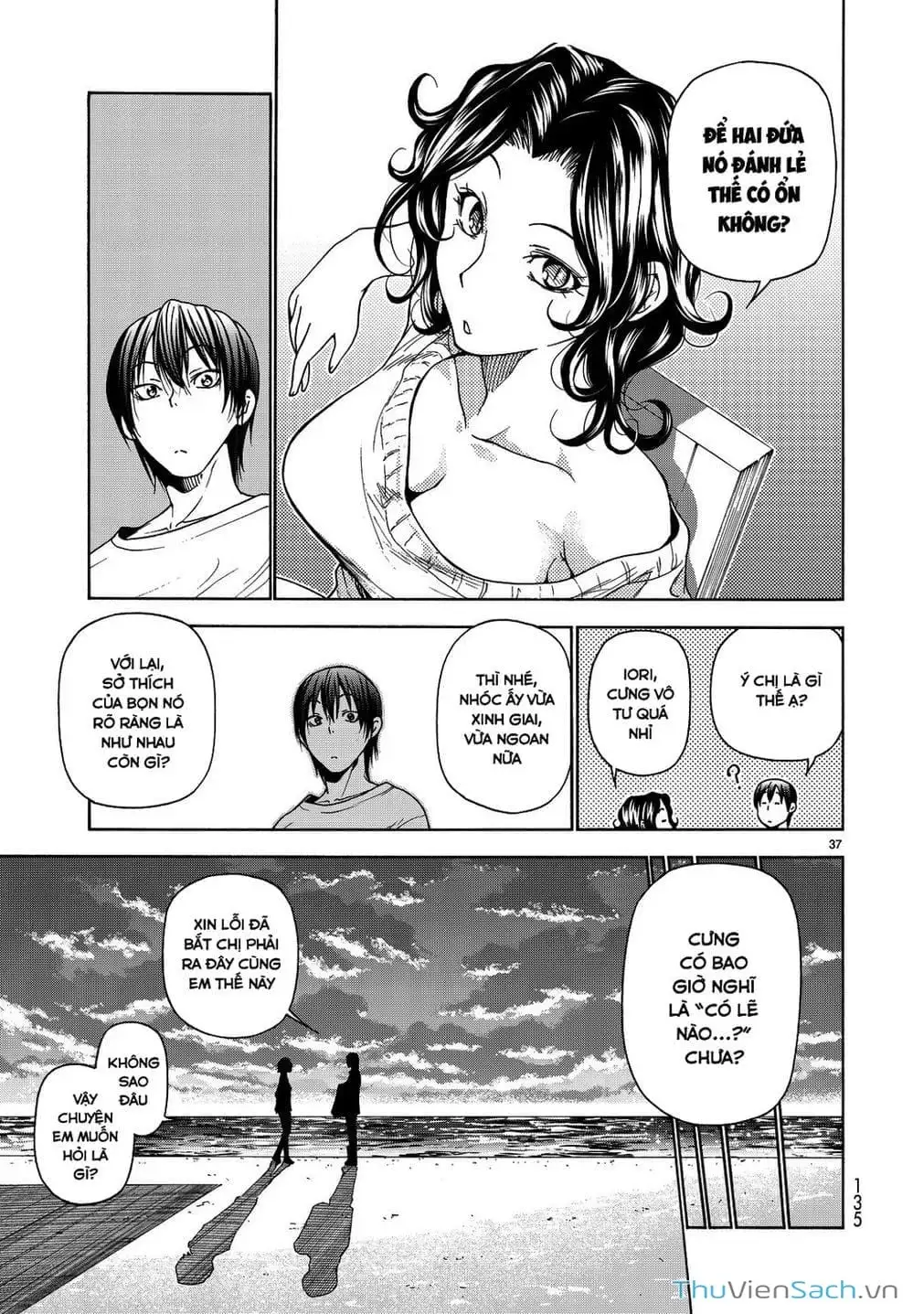 Truyện Tranh Cô Gái Thích Lặn - Grand Blue trang 3