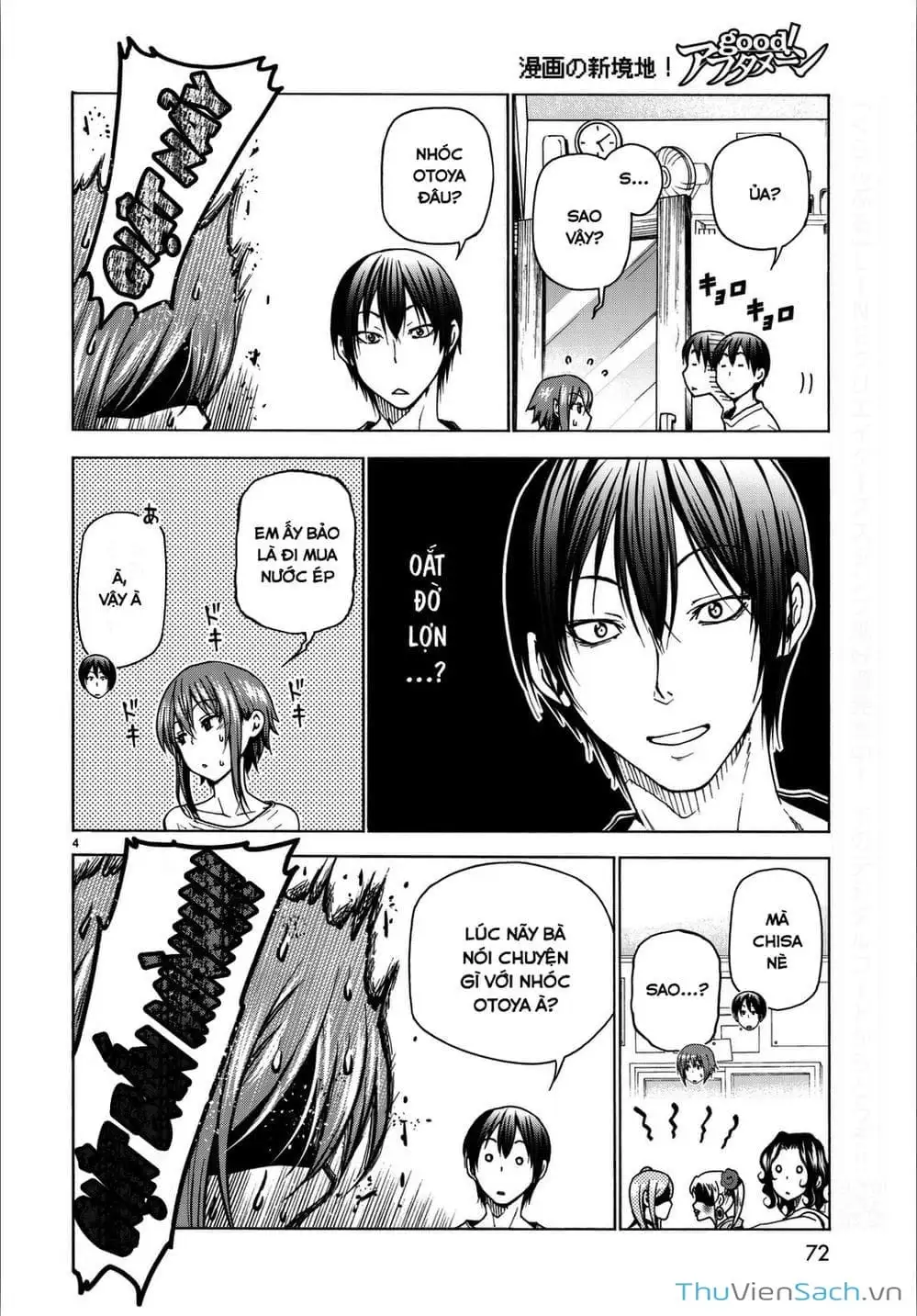 Truyện Tranh Cô Gái Thích Lặn - Grand Blue trang 3