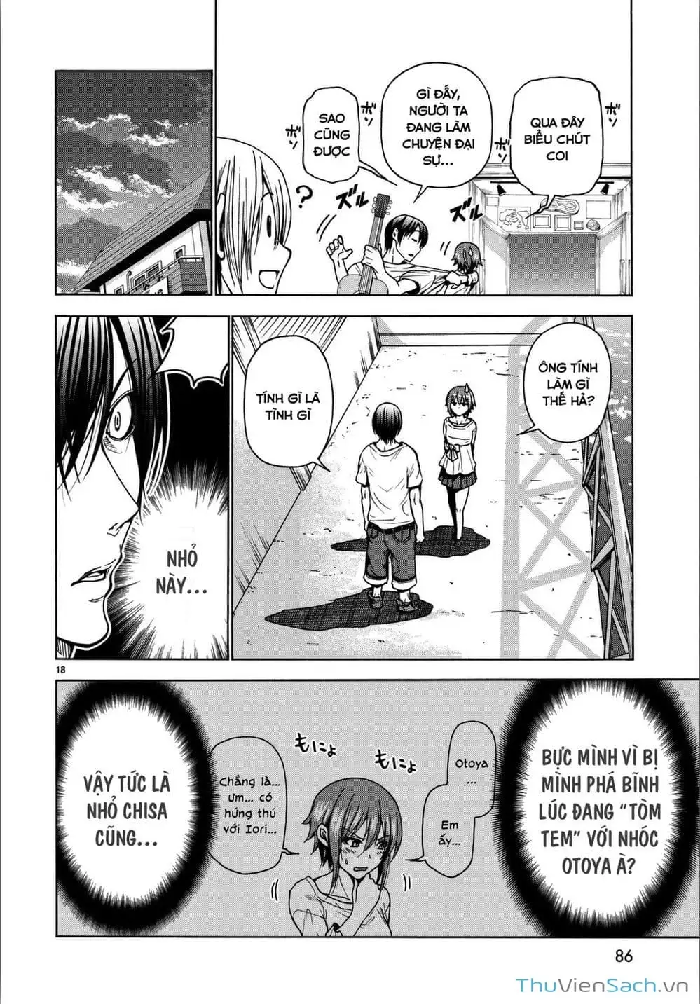 Truyện Tranh Cô Gái Thích Lặn - Grand Blue trang 3