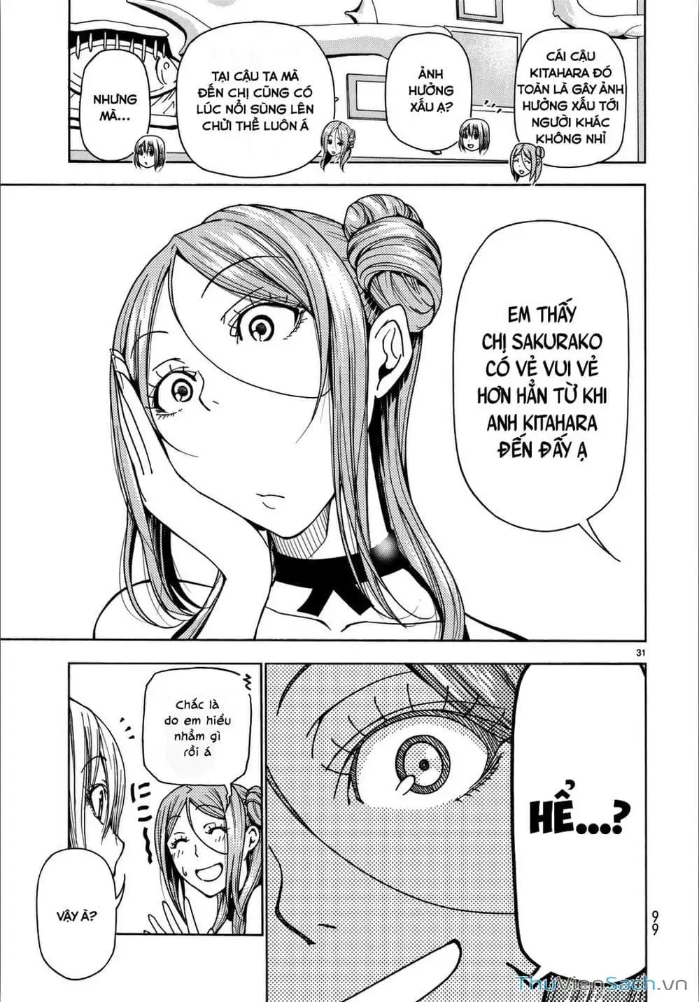 Truyện Tranh Cô Gái Thích Lặn - Grand Blue trang 3