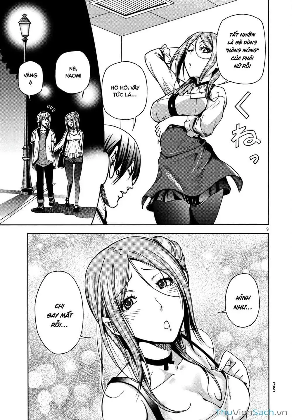 Truyện Tranh Cô Gái Thích Lặn - Grand Blue trang 3