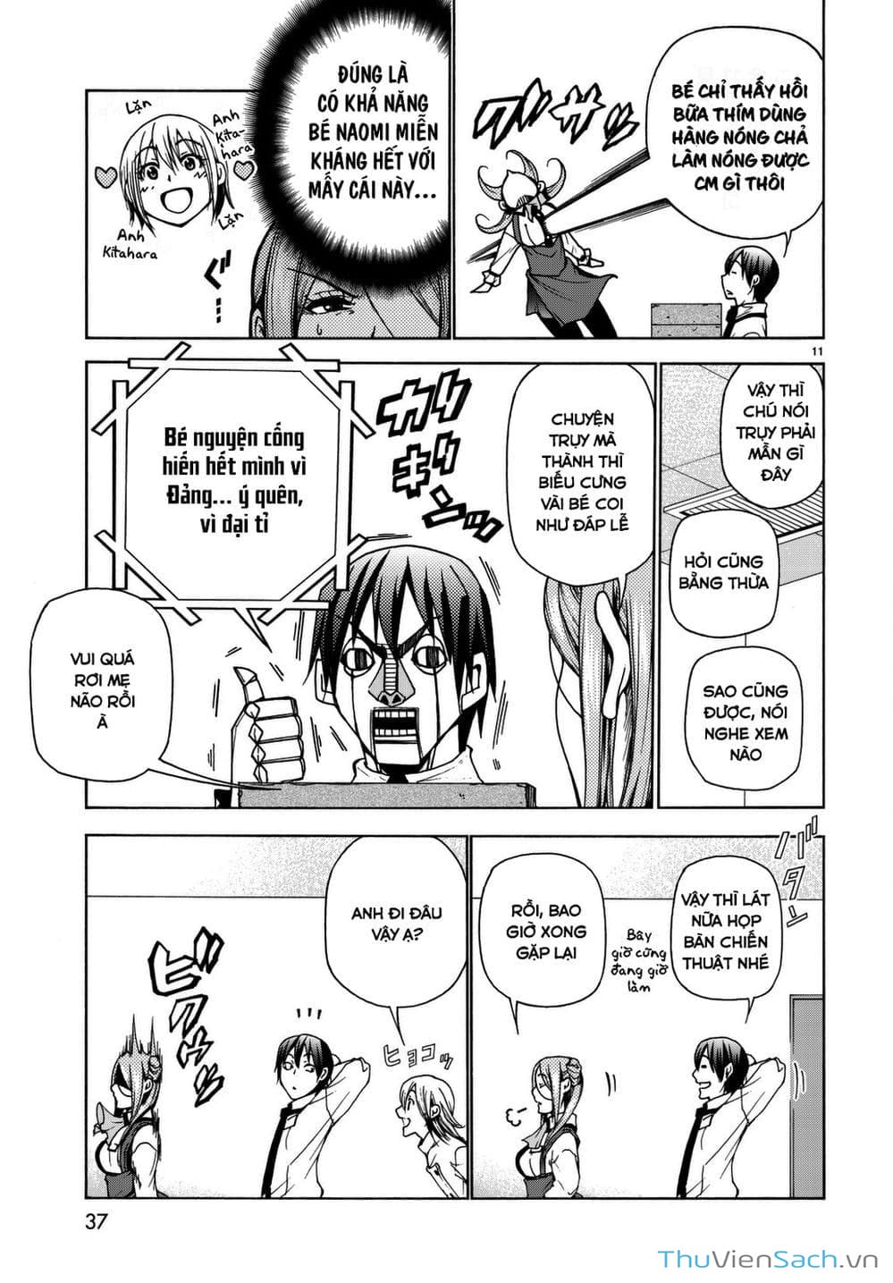 Truyện Tranh Cô Gái Thích Lặn - Grand Blue trang 3