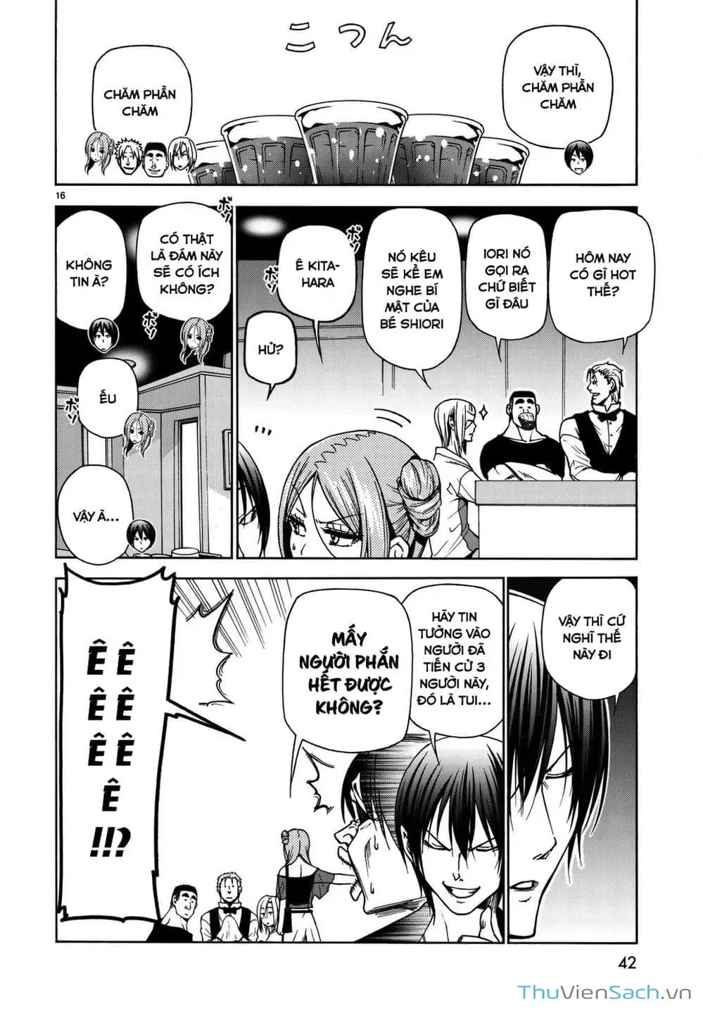 Truyện Tranh Cô Gái Thích Lặn - Grand Blue trang 3