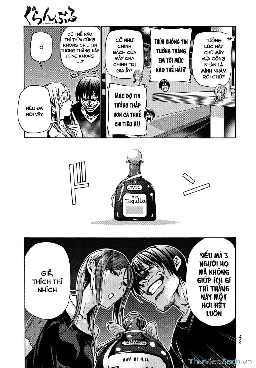 Truyện Tranh Cô Gái Thích Lặn - Grand Blue trang 3