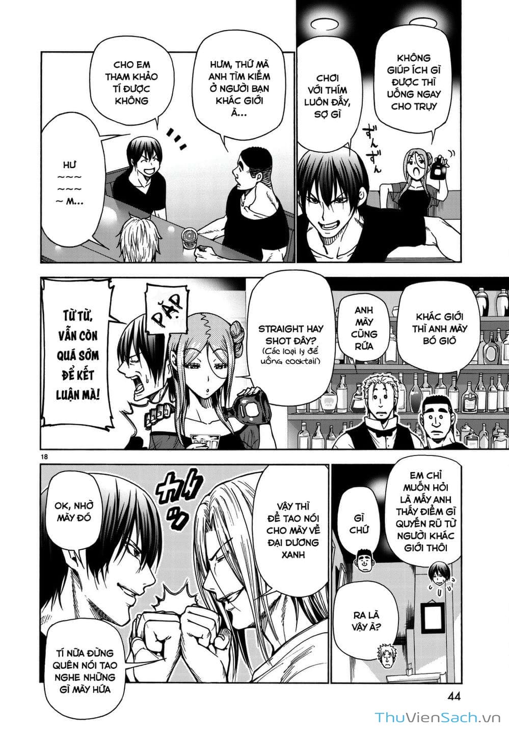 Truyện Tranh Cô Gái Thích Lặn - Grand Blue trang 3