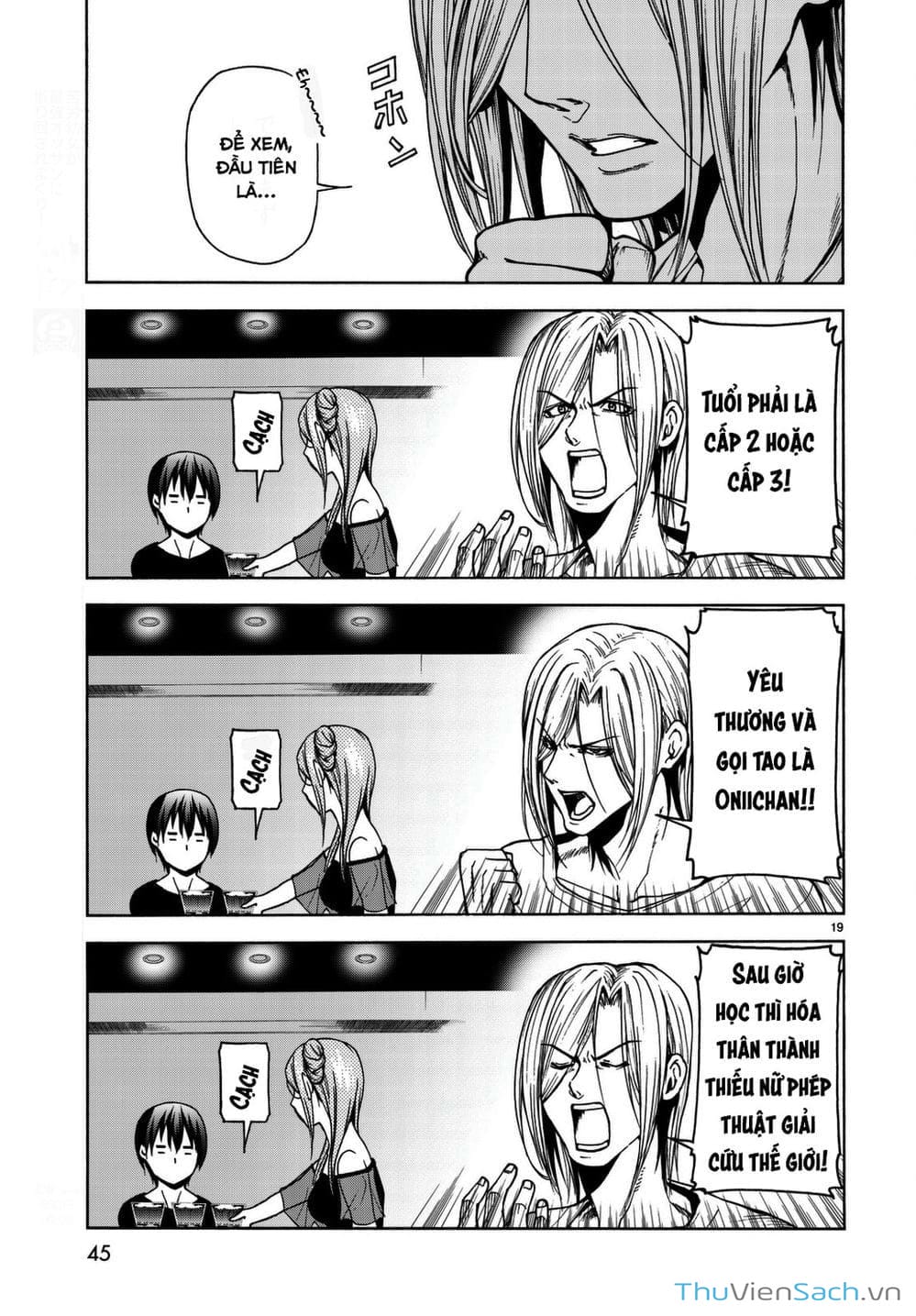 Truyện Tranh Cô Gái Thích Lặn - Grand Blue trang 3