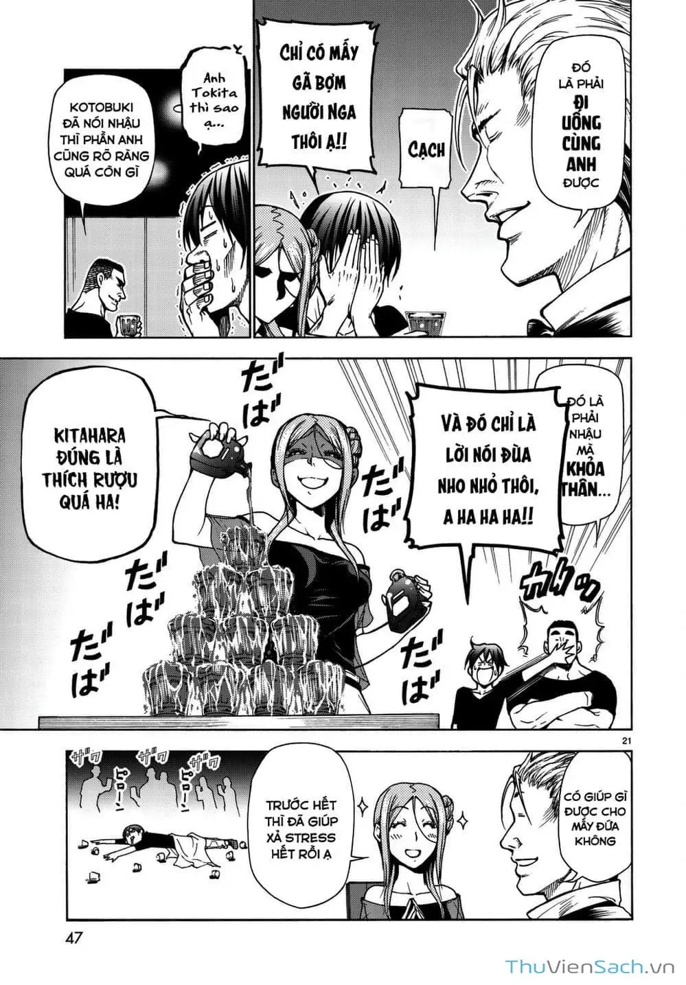 Truyện Tranh Cô Gái Thích Lặn - Grand Blue trang 3