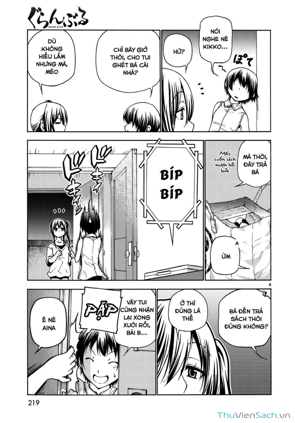 Truyện Tranh Cô Gái Thích Lặn - Grand Blue trang 3