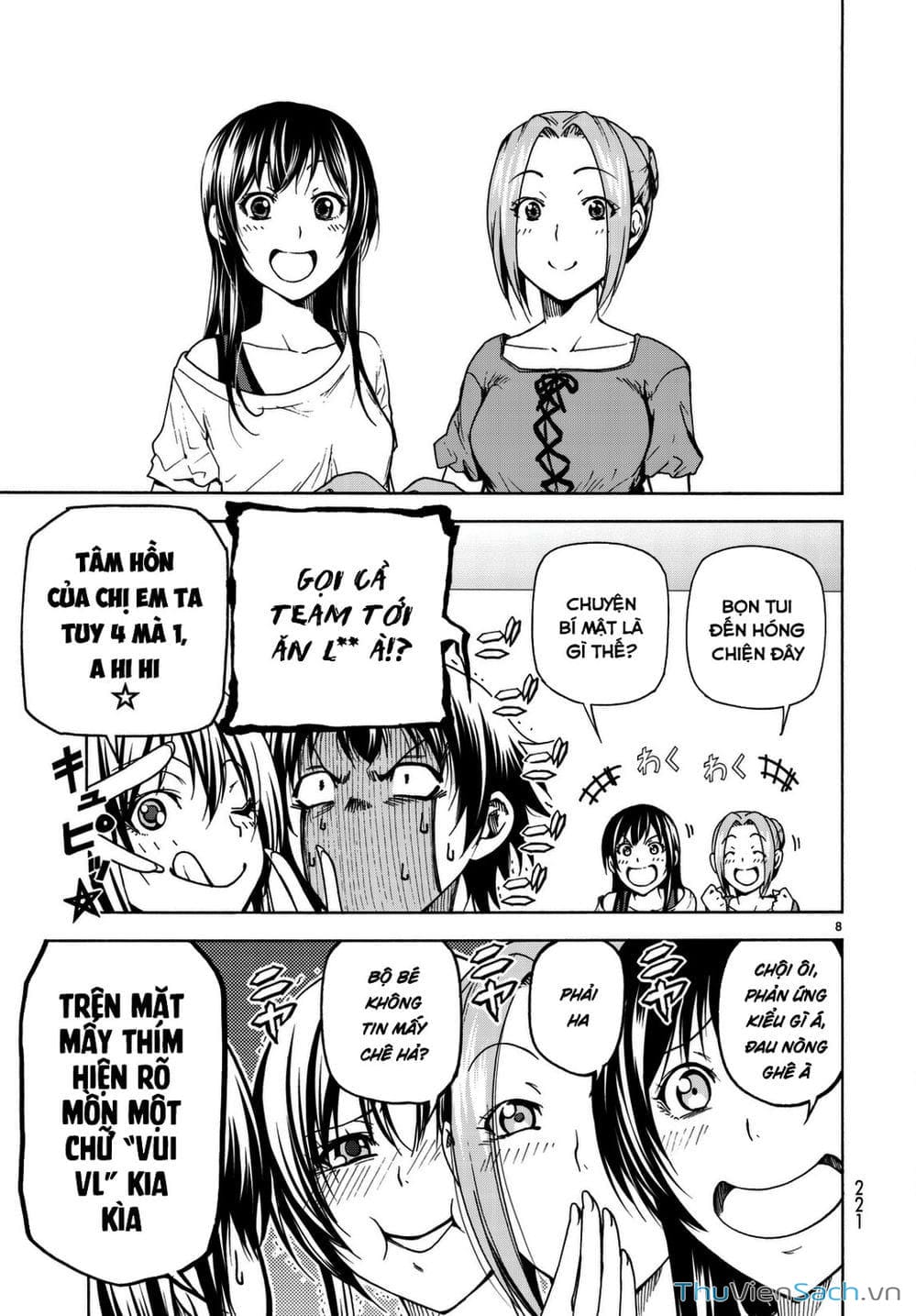 Truyện Tranh Cô Gái Thích Lặn - Grand Blue trang 3