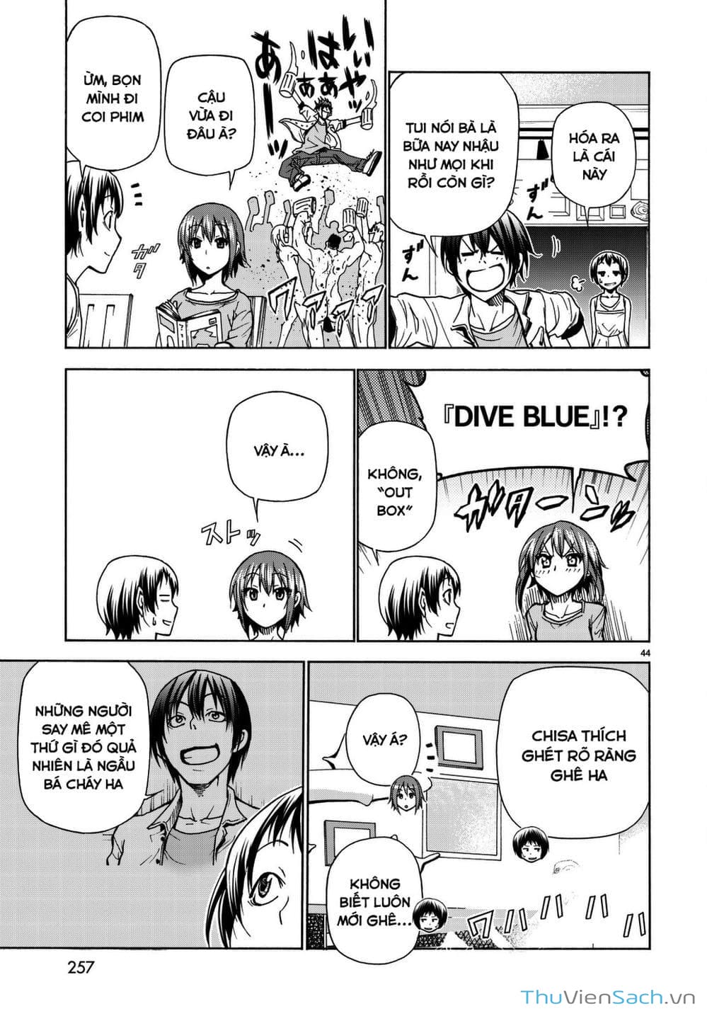 Truyện Tranh Cô Gái Thích Lặn - Grand Blue trang 3