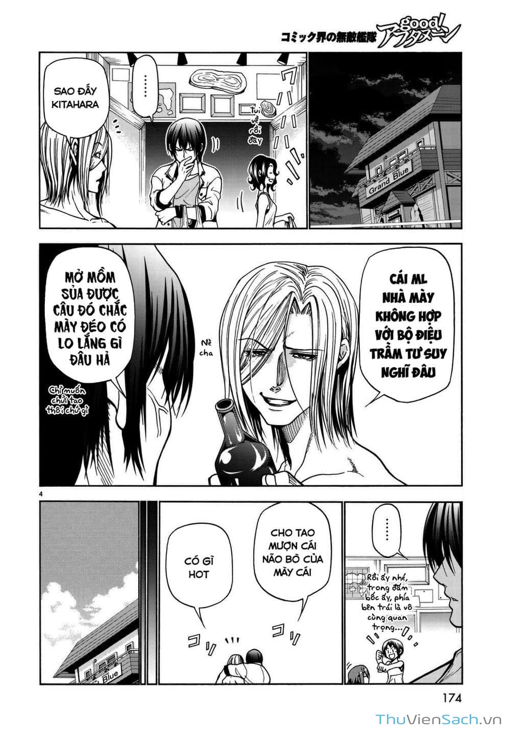 Truyện Tranh Cô Gái Thích Lặn - Grand Blue trang 3