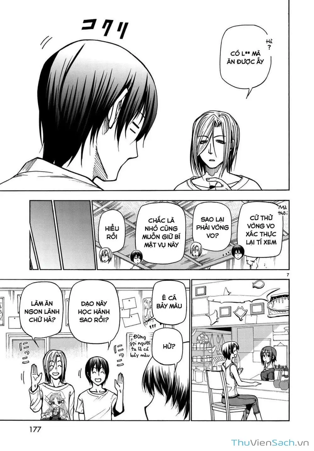 Truyện Tranh Cô Gái Thích Lặn - Grand Blue trang 3