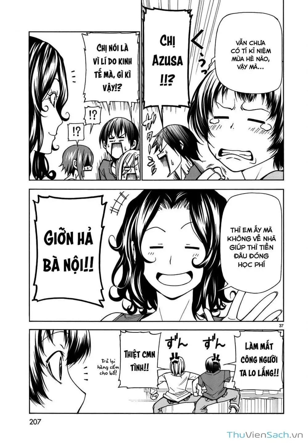 Truyện Tranh Cô Gái Thích Lặn - Grand Blue trang 3