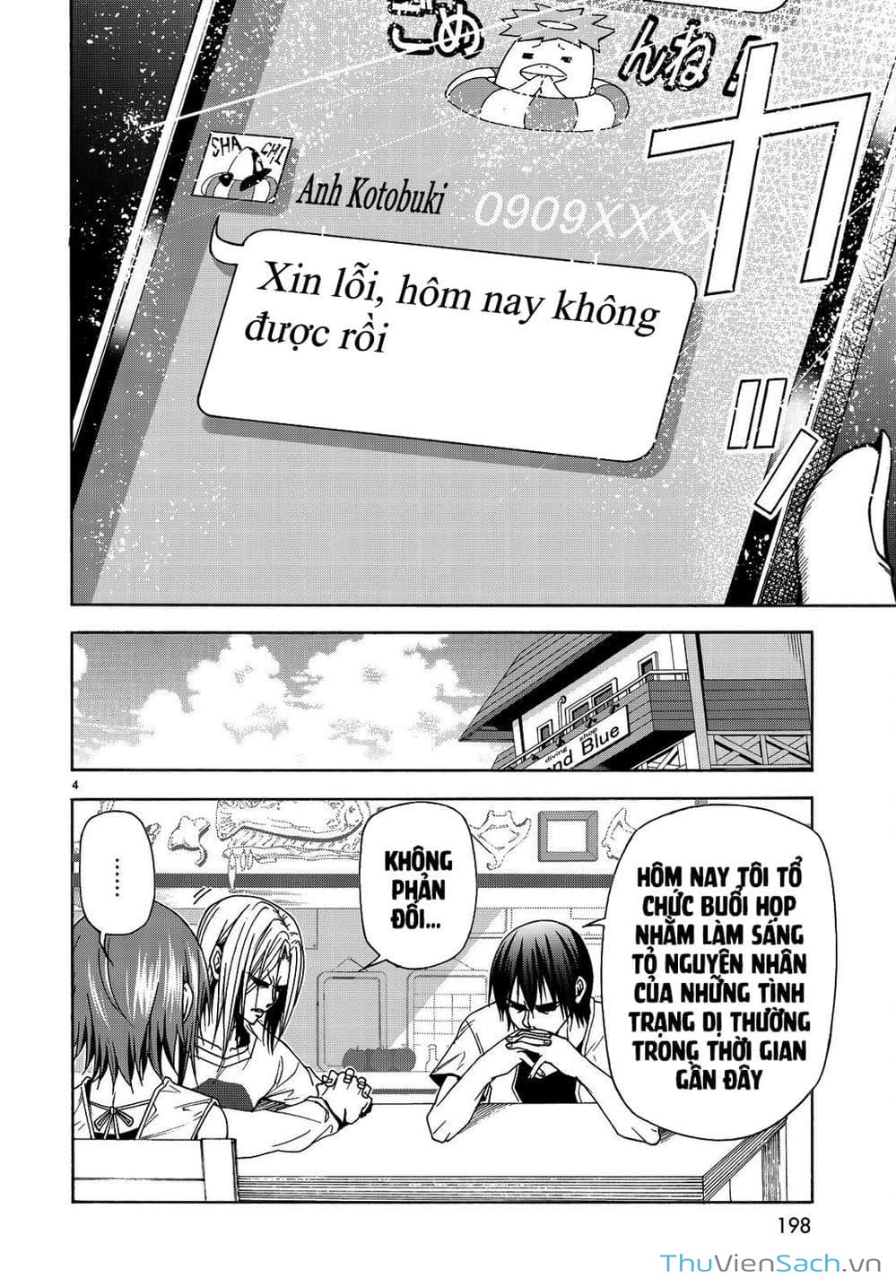 Truyện Tranh Cô Gái Thích Lặn - Grand Blue trang 3