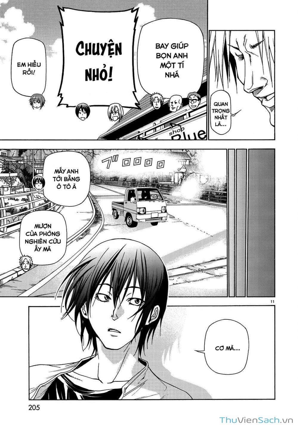 Truyện Tranh Cô Gái Thích Lặn - Grand Blue trang 3